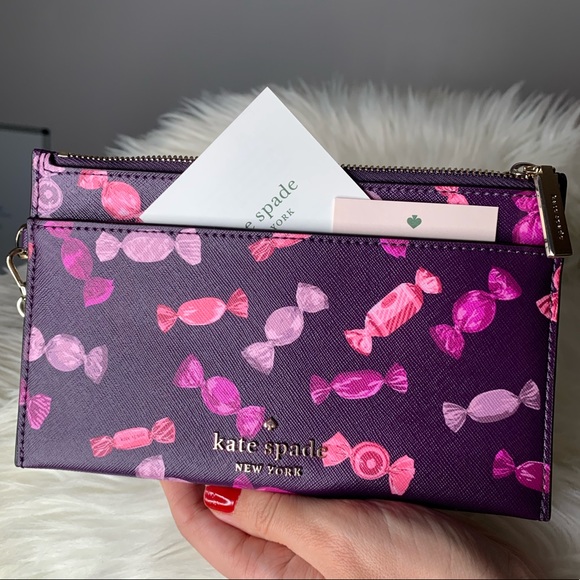 Kate Spade Candy Double Zip Wallet Wristlet
